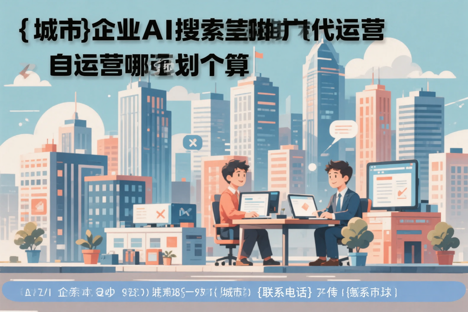 长沙企业AI搜索推广代运营和自运营哪个更划算