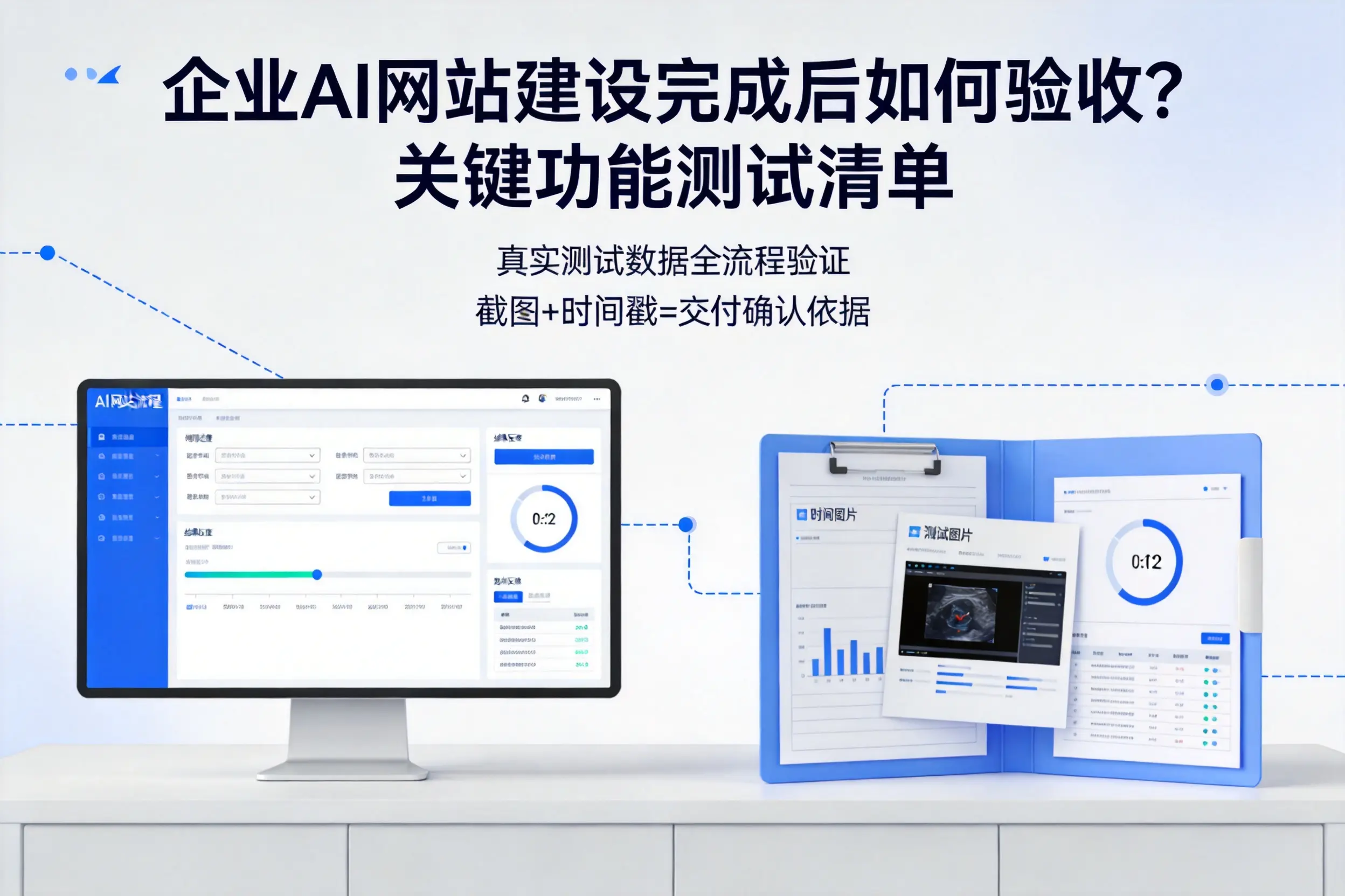 长沙企业AI网站建设完成后如何验收？关键功能测试清单