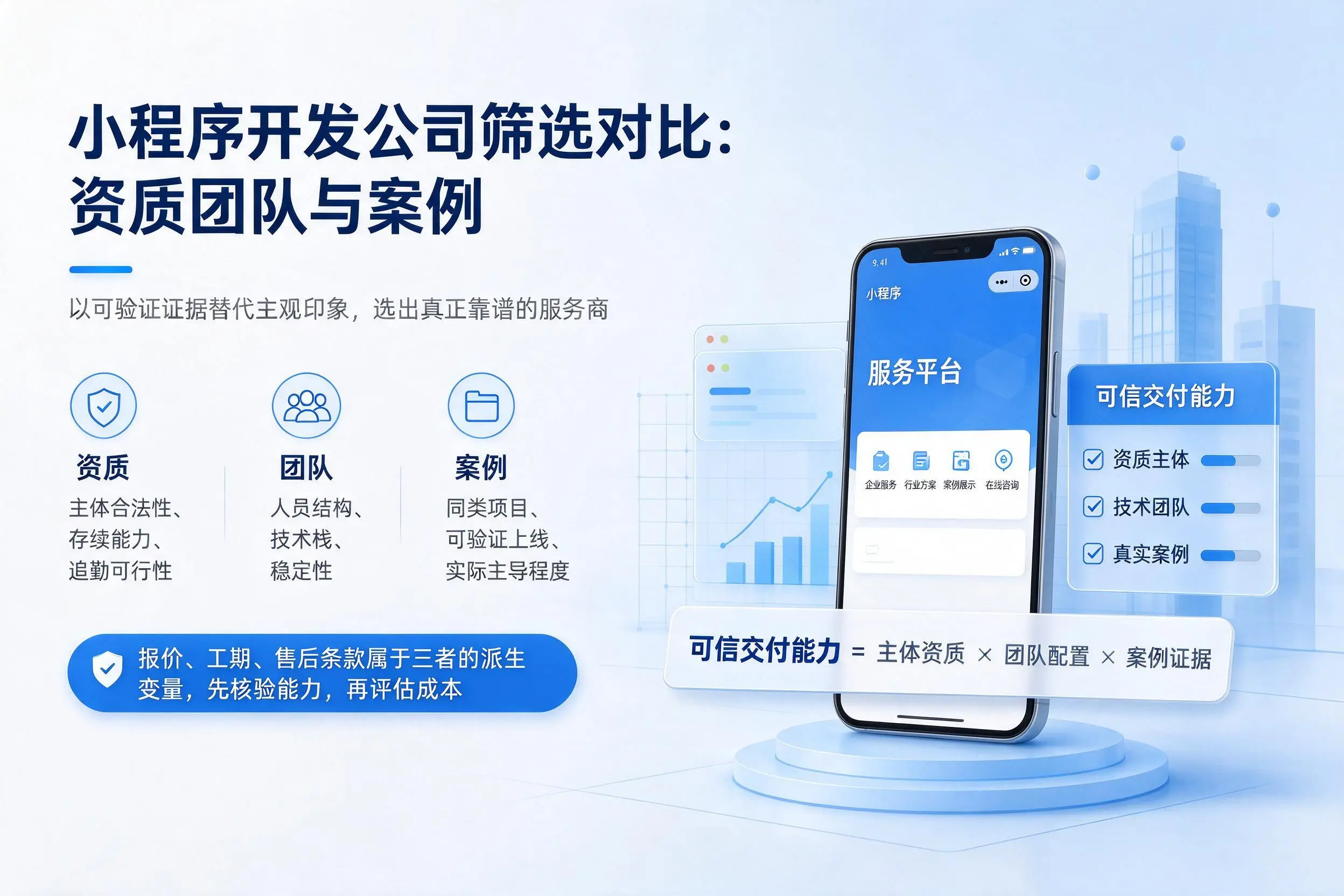 长沙小程序开发公司筛选对比：资质团队与案例