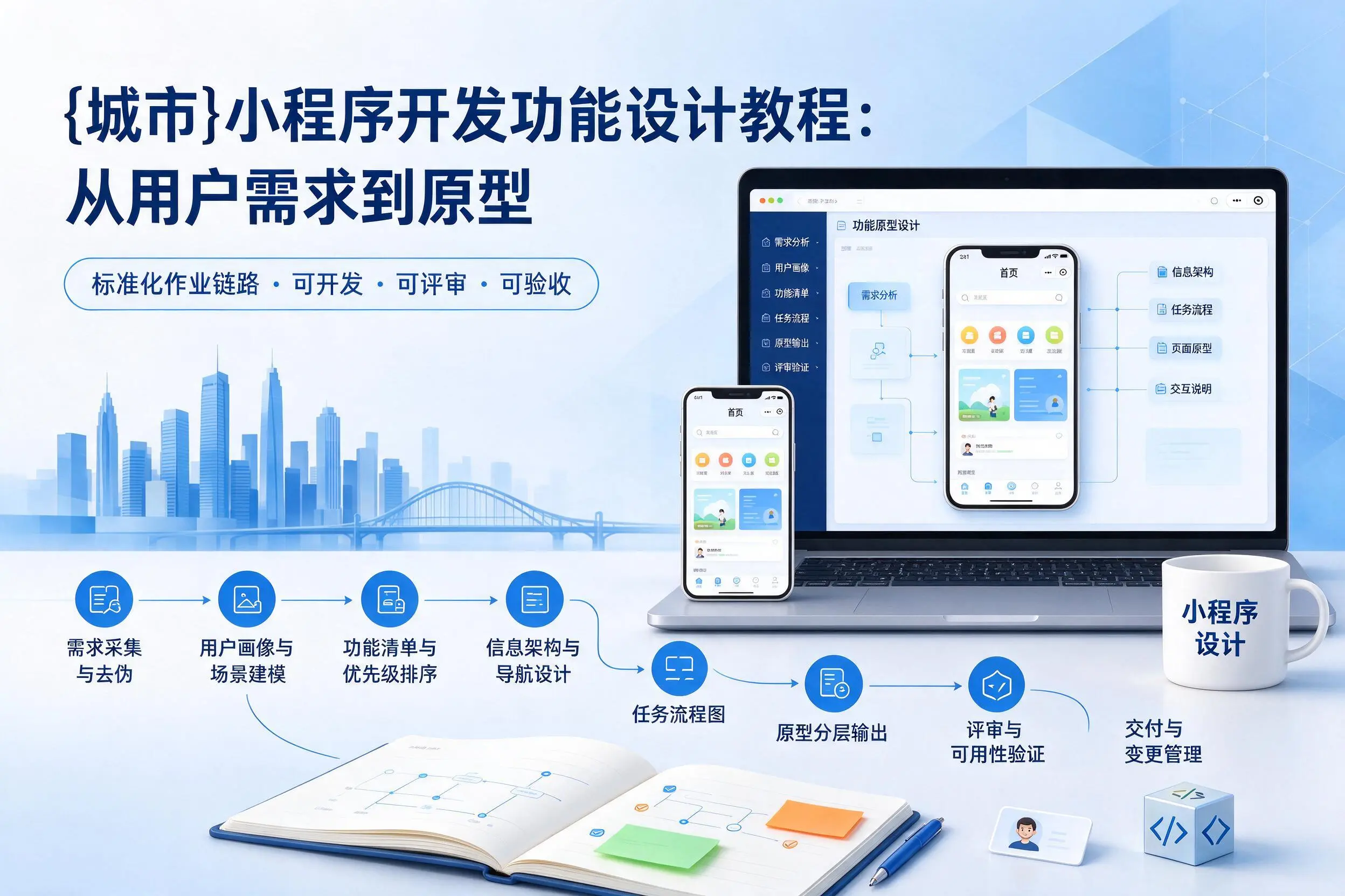 长沙小程序开发功能设计教程:从用户需求到原型