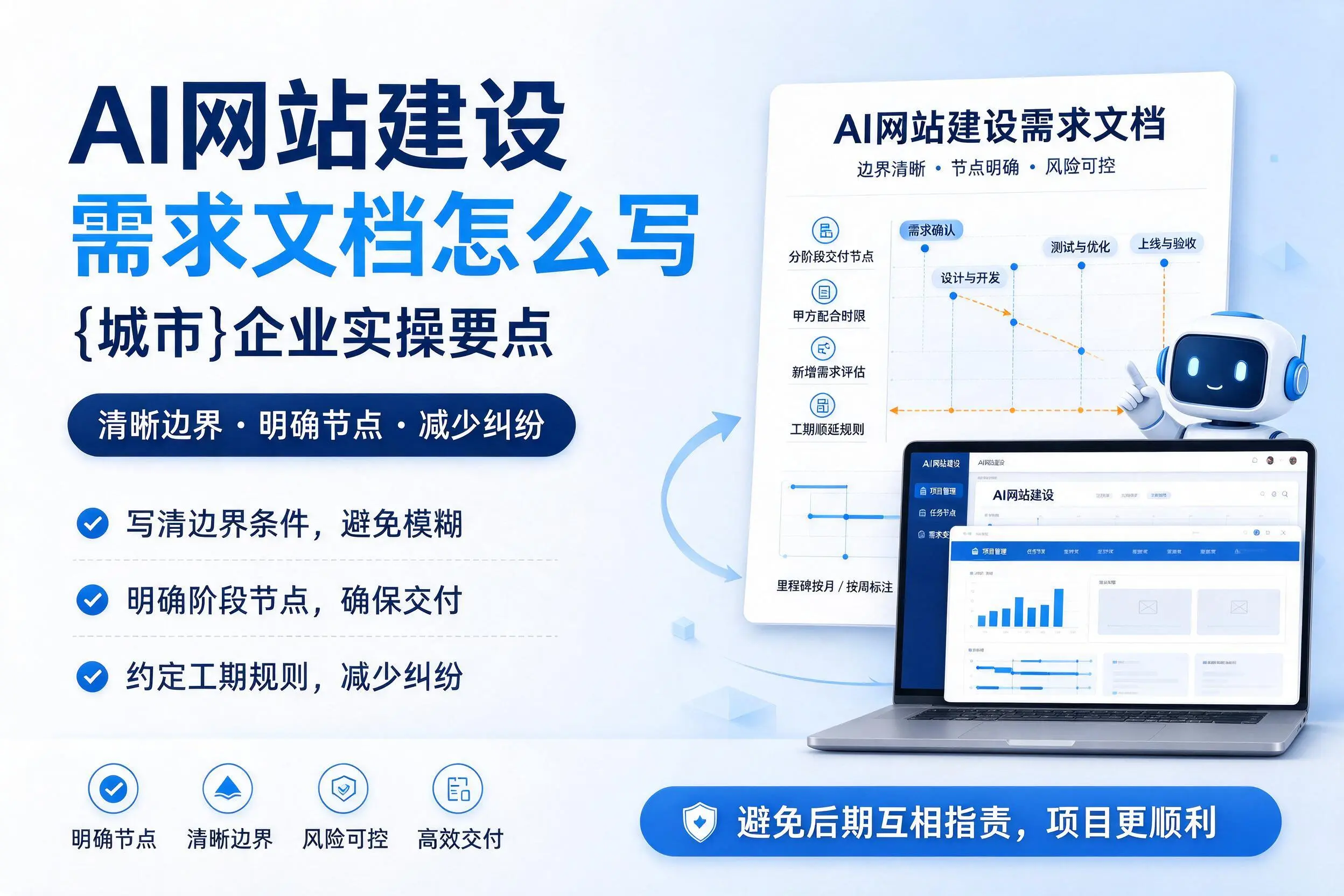 AI网站建设需求文档怎么写，长沙企业实操要点